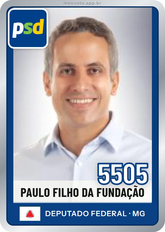 Carta de Paulo Filho da Fundação, número 5505, PSD