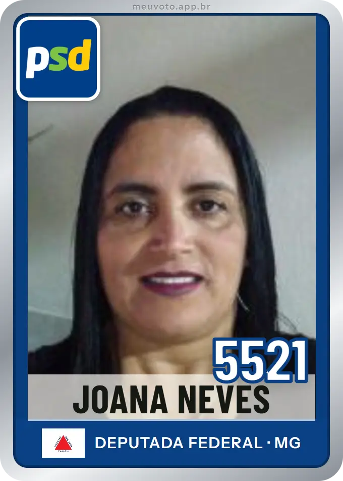Carta de Joana Neves, número 5521, PSD