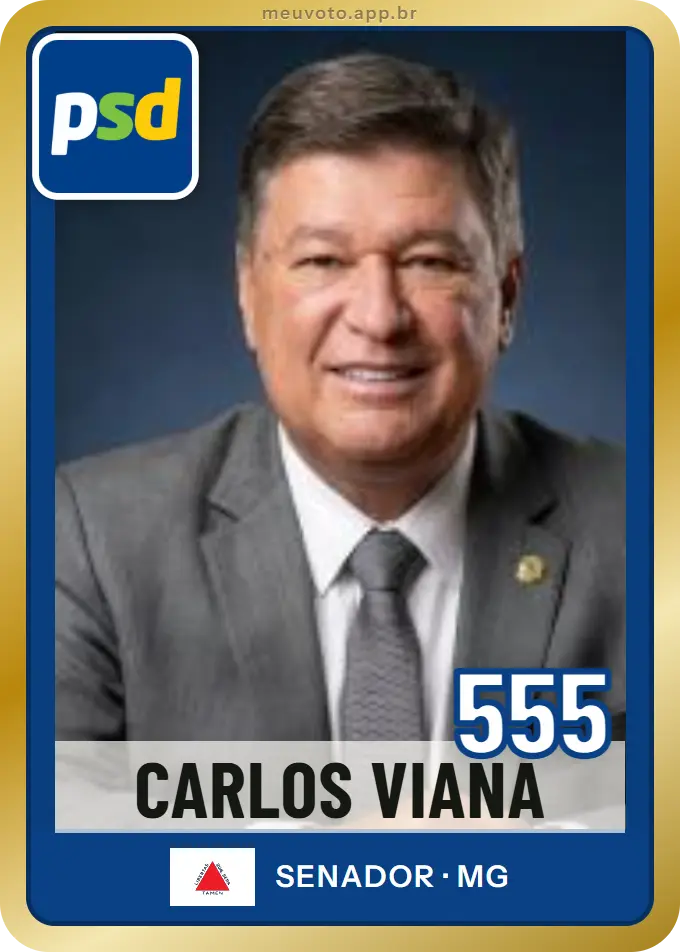 Carta de Carlos Viana, número 555, PSD