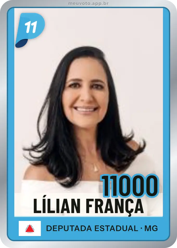 Carta de Lílian França, número 11000, PP