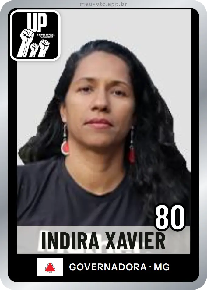 Carta de Indira Xavier, número 80, UP