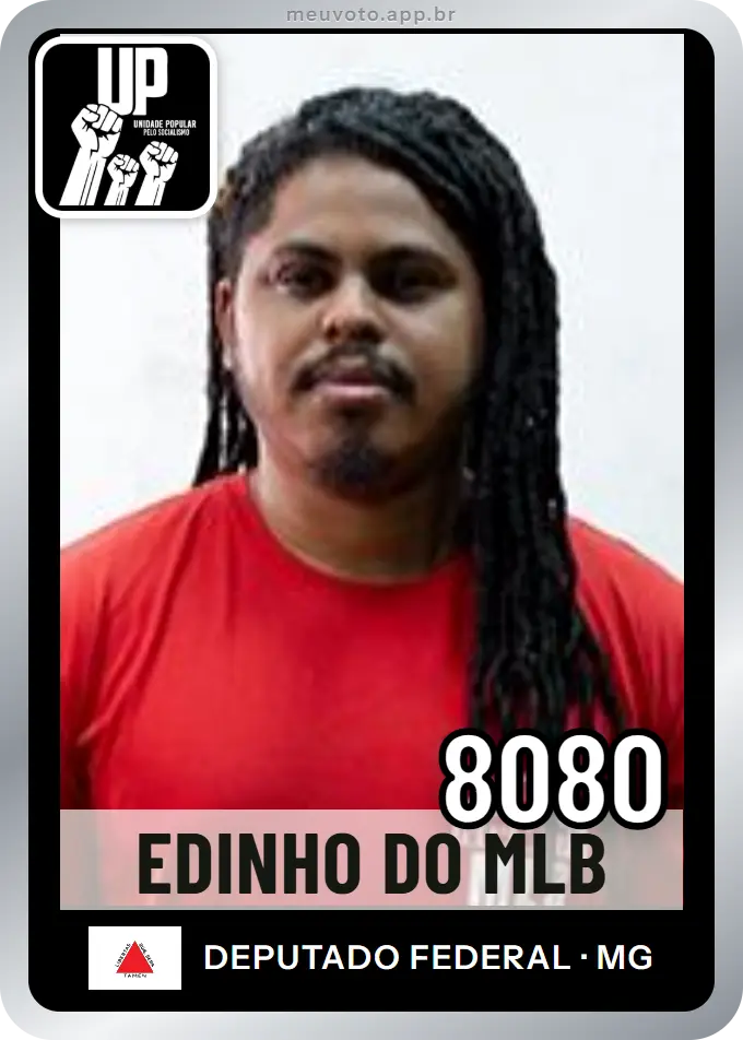 Carta de Edinho do Mlb, número 8080, UP