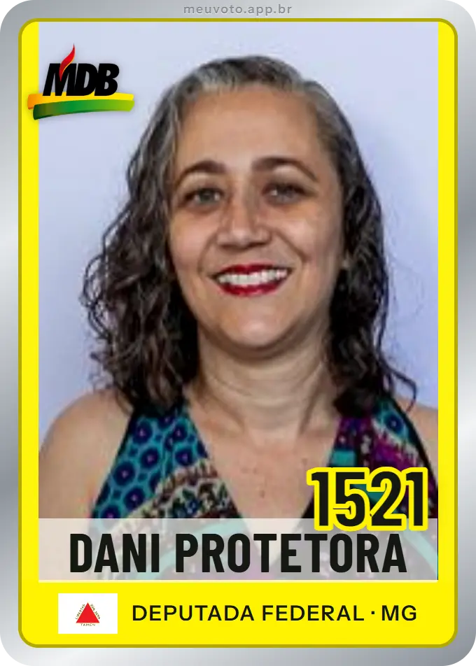 Carta de Dani Protetora, número 1521, MDB