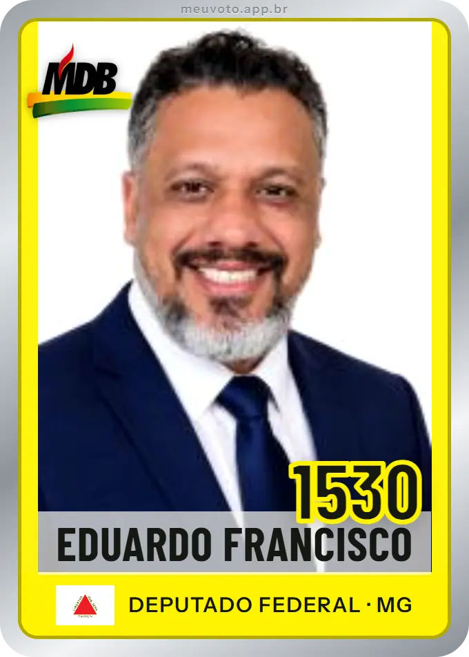 Carta de Eduardo Francisco, número 1530, MDB