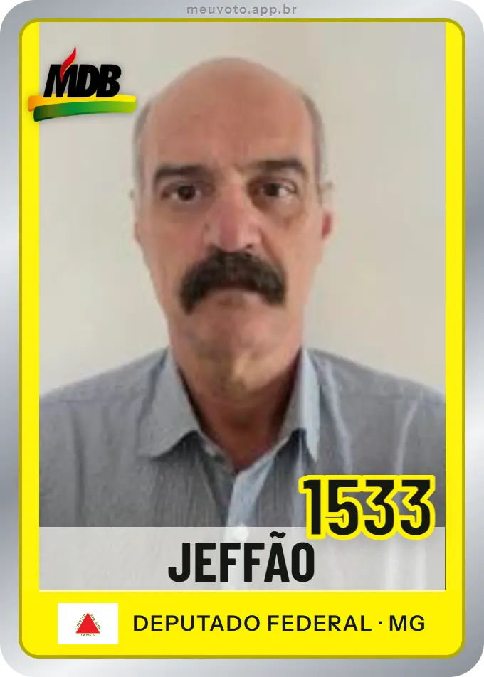 Carta de Jeffão, número 1533, MDB