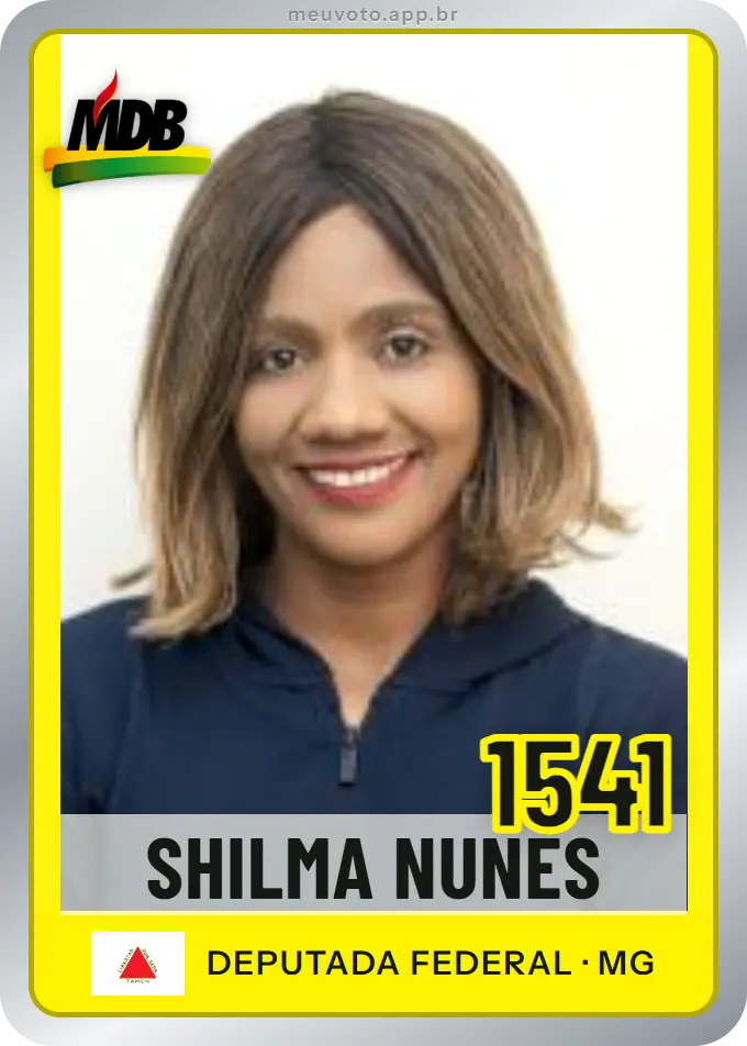 Carta de Shilma Nunes, número 1541, MDB