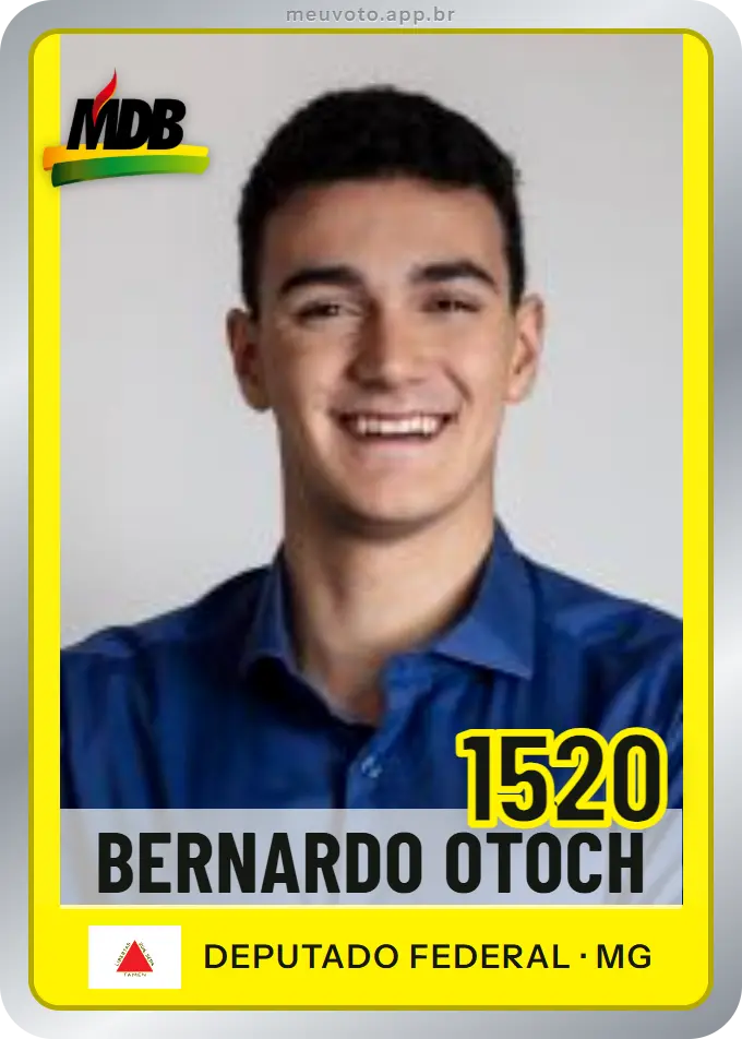 Carta de Bernardo Otoch, número 1520, MDB