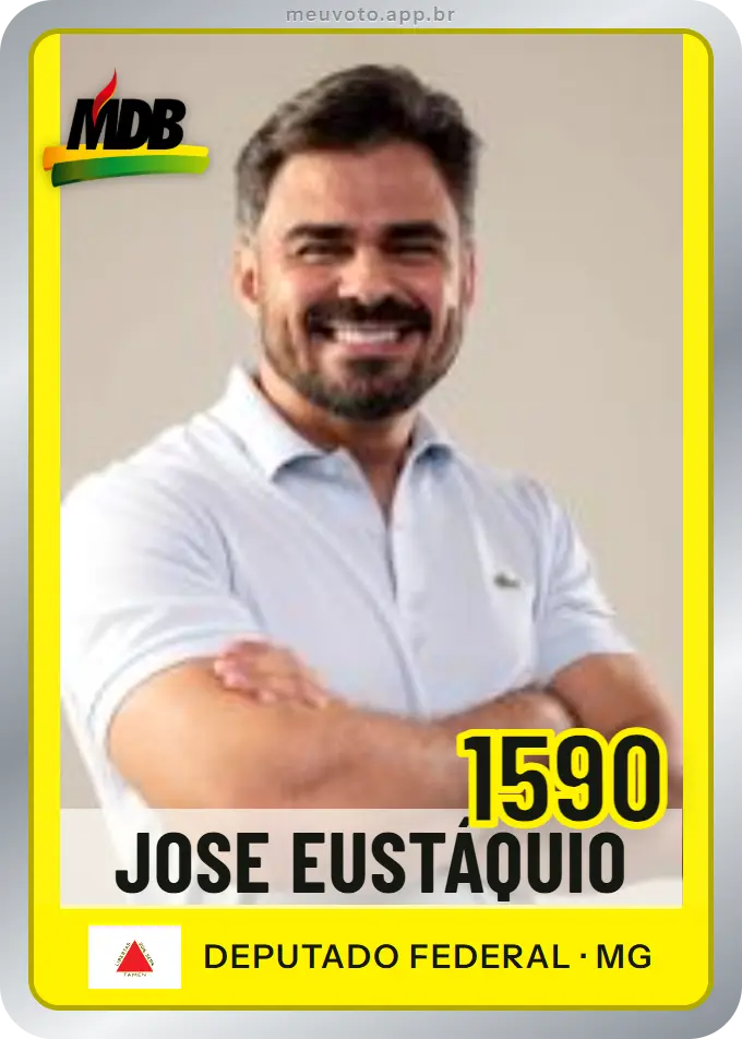 Carta de Jose Eustáquio, número 1590, MDB