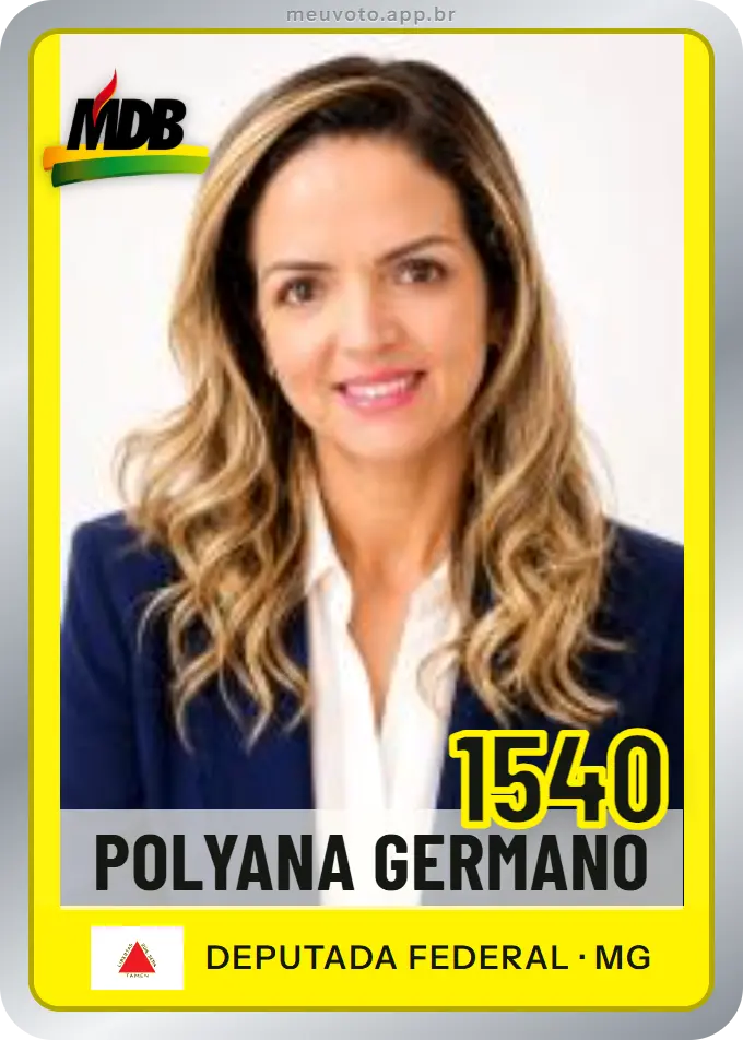 Carta de Polyana Germano, número 1540, MDB