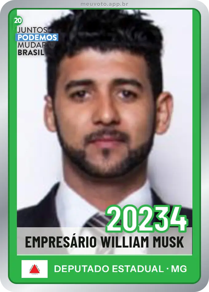 Carta de Empresário William Musk, número 20234, Podemos