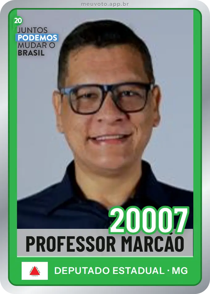 Carta de Professor Marcão, número 20007, Podemos
