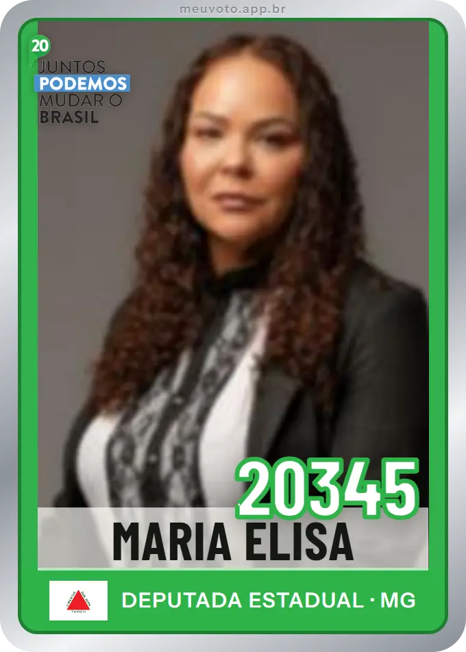 Carta de Maria Elisa, número 20345, Podemos