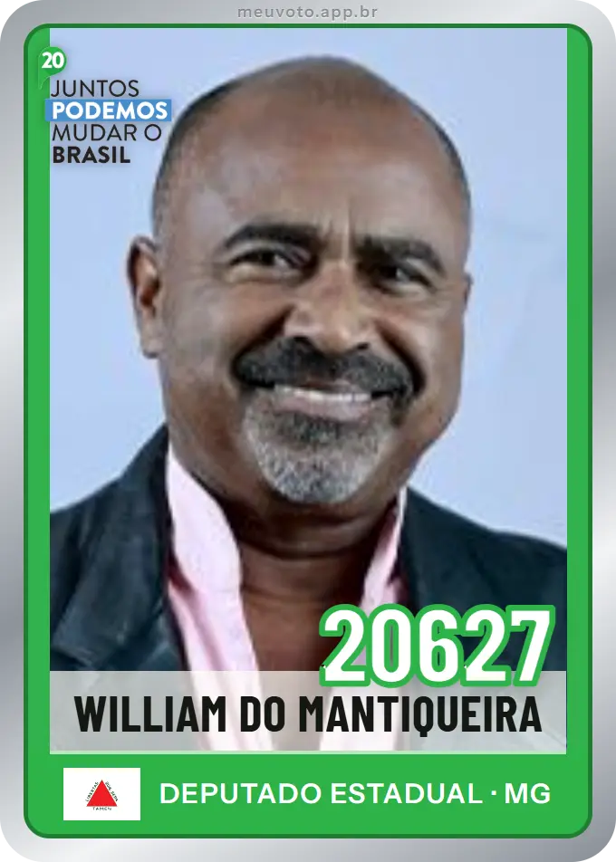Carta de William do Mantiqueira, número 20627, Podemos