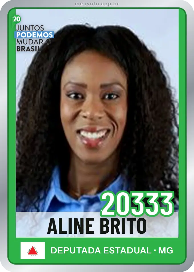 Carta de Aline Brito, número 20333, Podemos