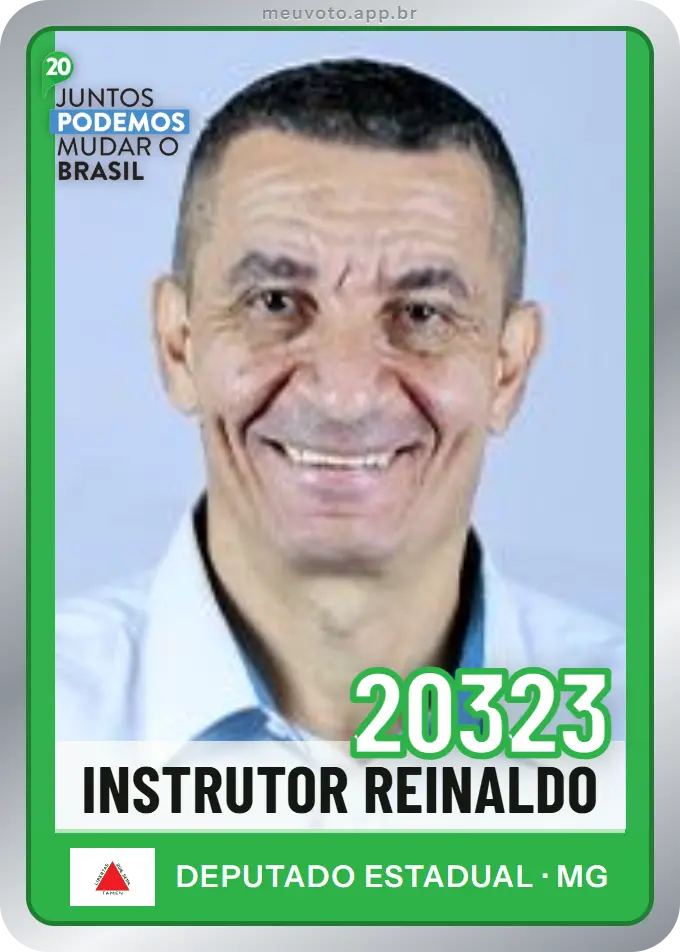 Carta de Instrutor Reinaldo, número 20323, Podemos