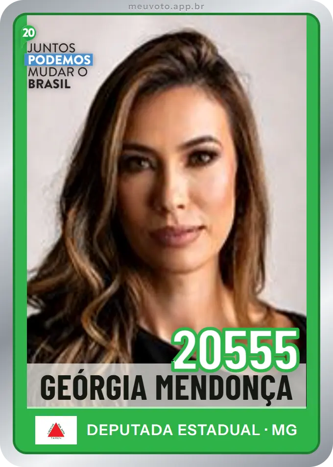 Carta de Geórgia Mendonça, número 20555, Podemos