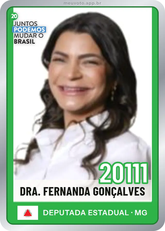 Carta de Dra. Fernanda Gonçalves, número 20111, Podemos