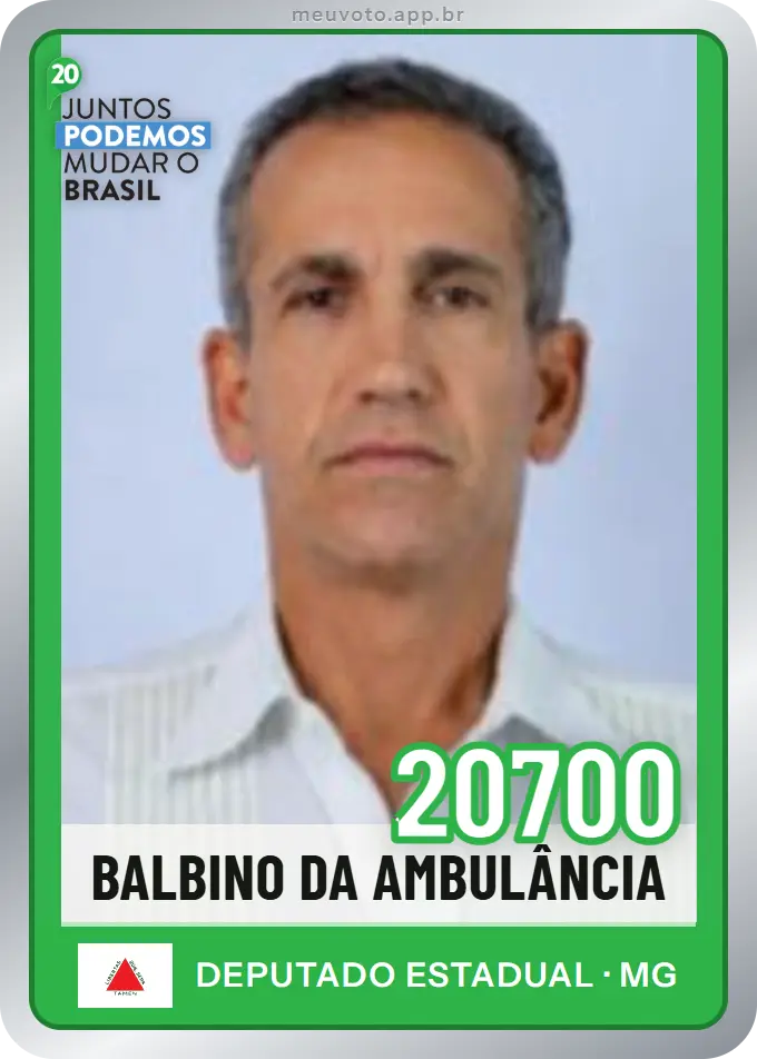Carta de Balbino da Ambulância, número 20700, Podemos