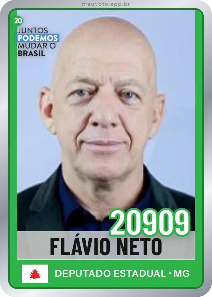 Carta de Flávio Neto, número 20909, Podemos