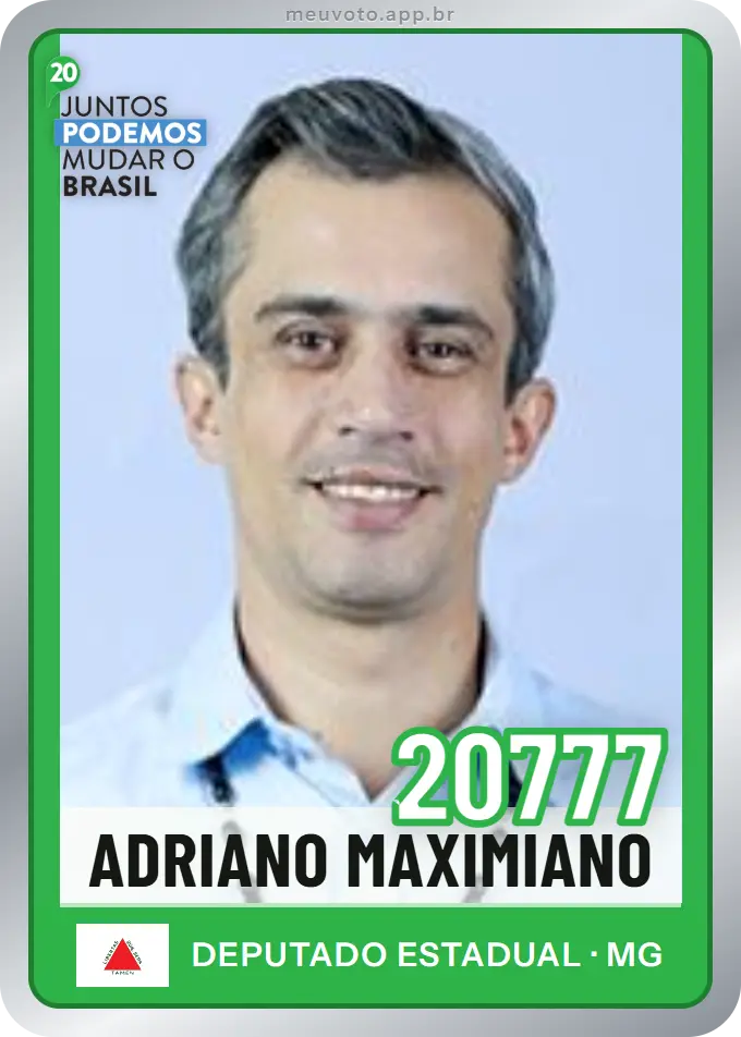 Carta de Adriano Maximiano, número 20777, Podemos