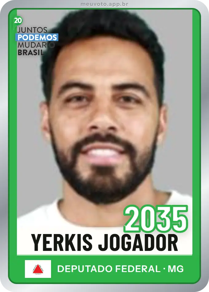 Carta de Yerkis Jogador, número 2035, Podemos