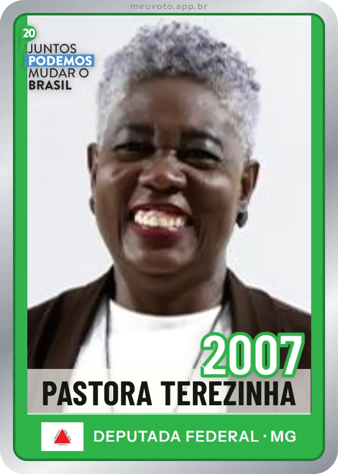 Carta de Pastora Terezinha, número 2007, Podemos