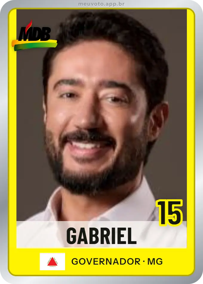 Carta de Gabriel, número 15, MDB
