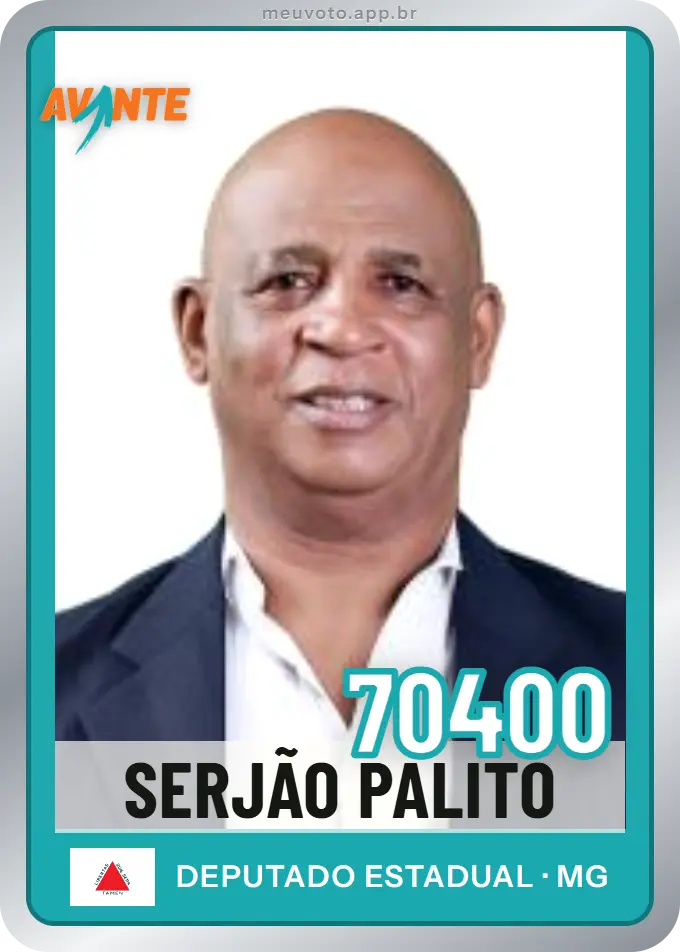 Carta de Serjão Palito, número 70400, Avante
