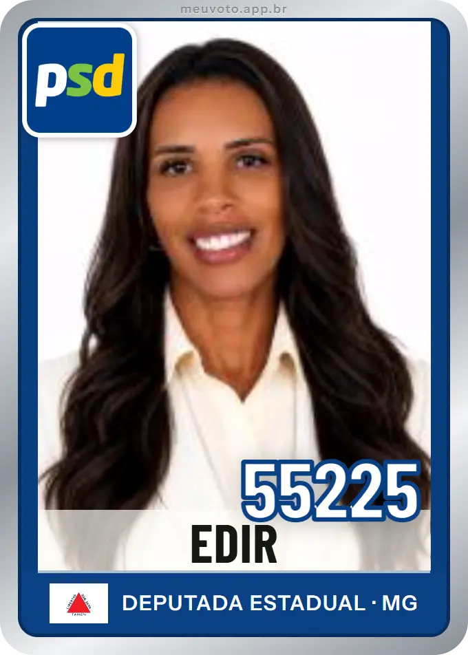 Carta de Edir, número 55225, PSD