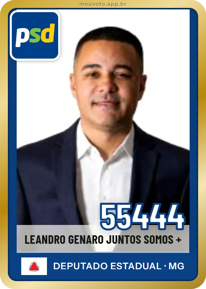 Carta de Leandro Genaro Juntos Somos +, número 55444, PSD