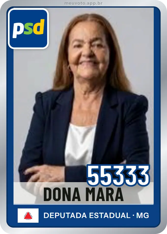 Carta de Dona Mara, número 55333, PSD