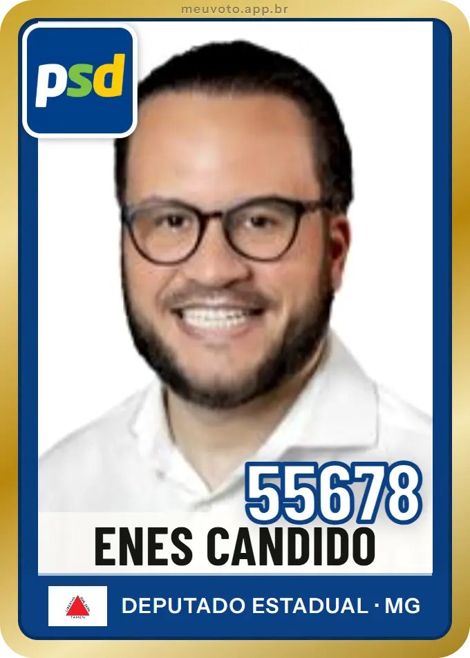 Carta de Enes Candido, número 55678, PSD