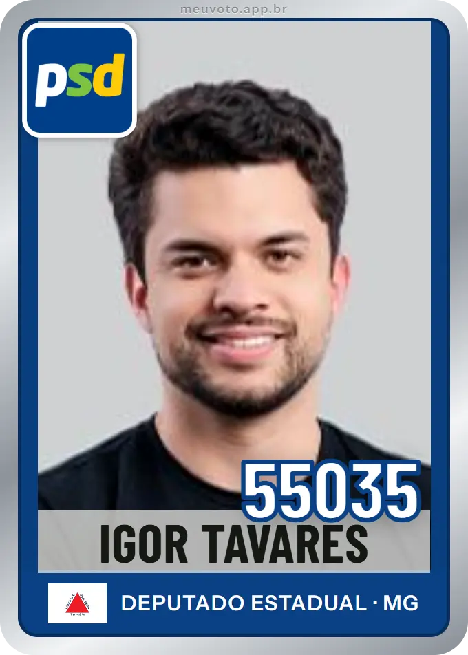 Carta de Igor Tavares, número 55035, PSD