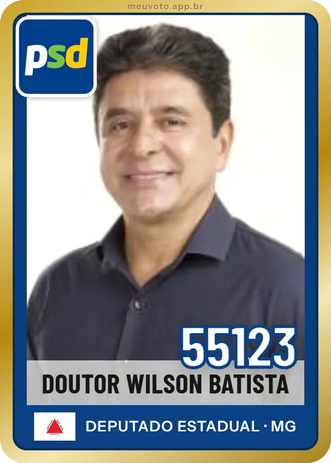 Carta de Doutor Wilson Batista, número 55123, PSD