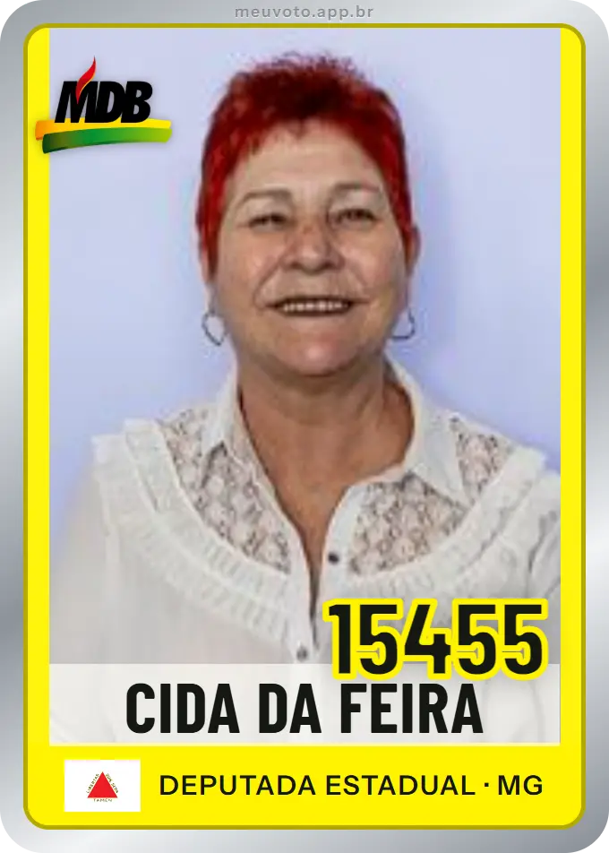 Carta de Cida da Feira, número 15455, MDB