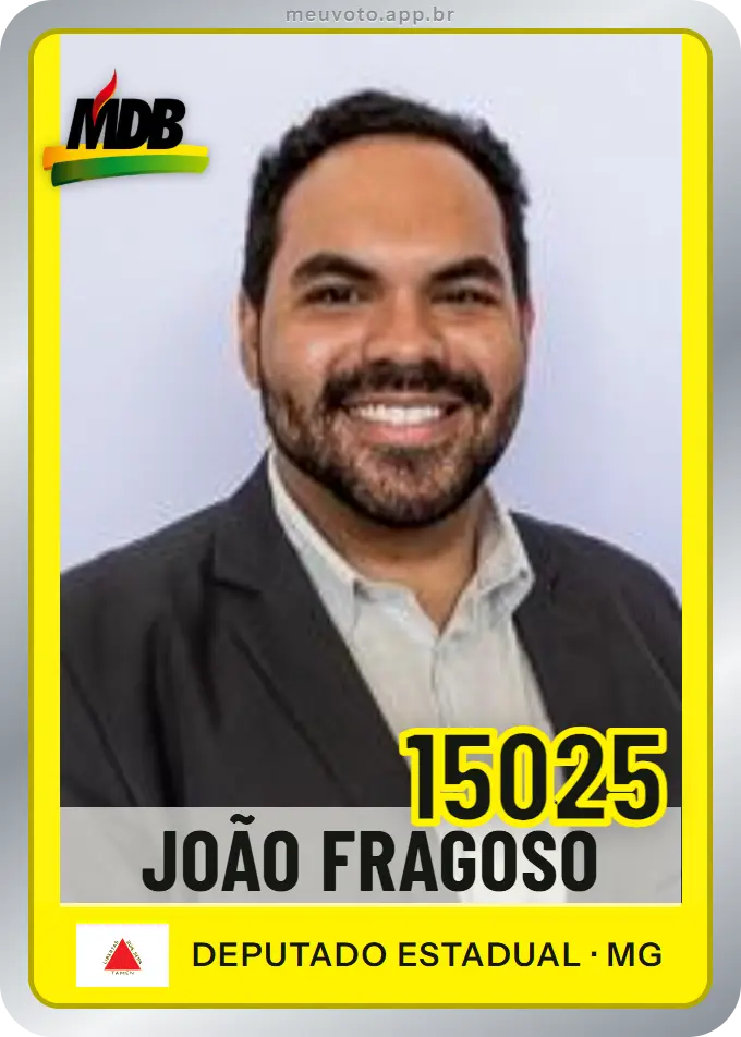 Carta de João Fragoso, número 15025, MDB
