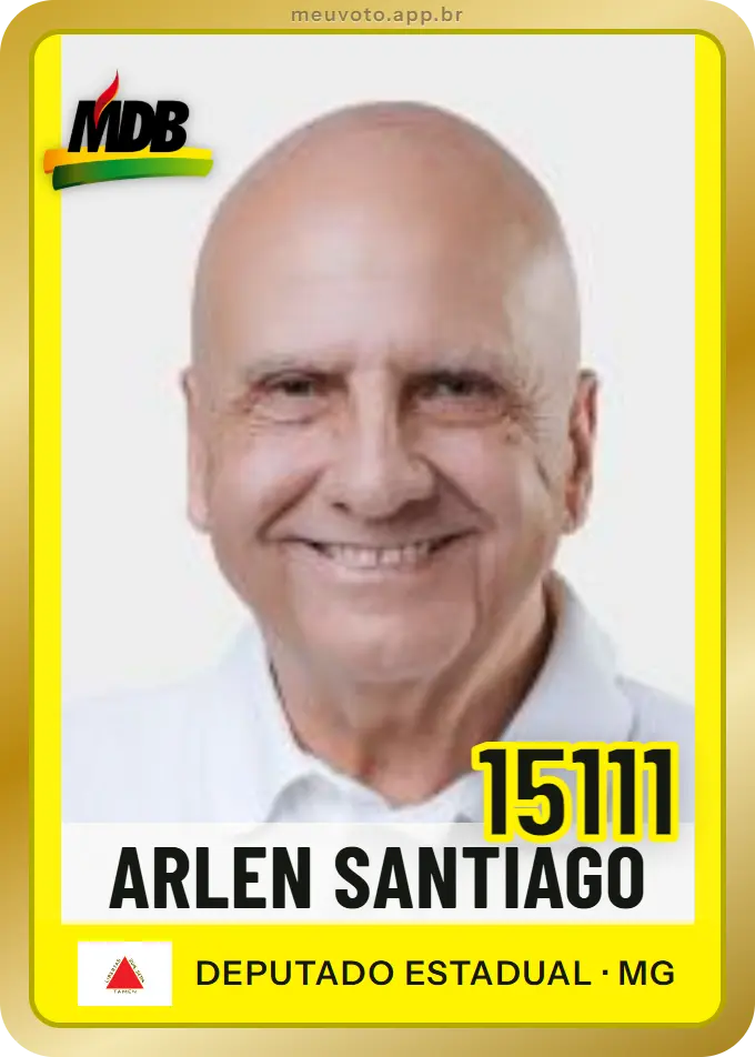 Carta de Arlen Santiago, número 15111, MDB
