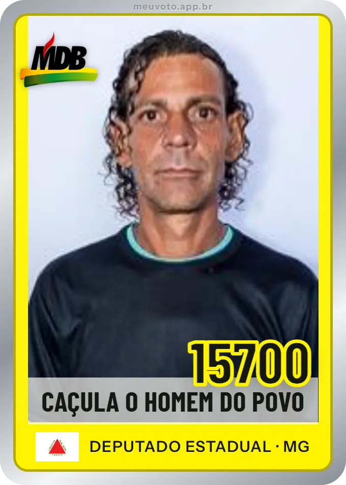 Carta de Caçula O Homem do Povo, número 15700, MDB