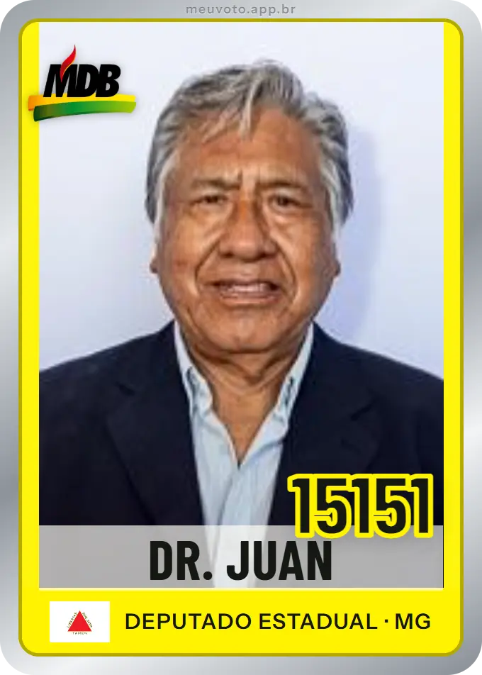 Carta de Dr. Juan, número 15151, MDB