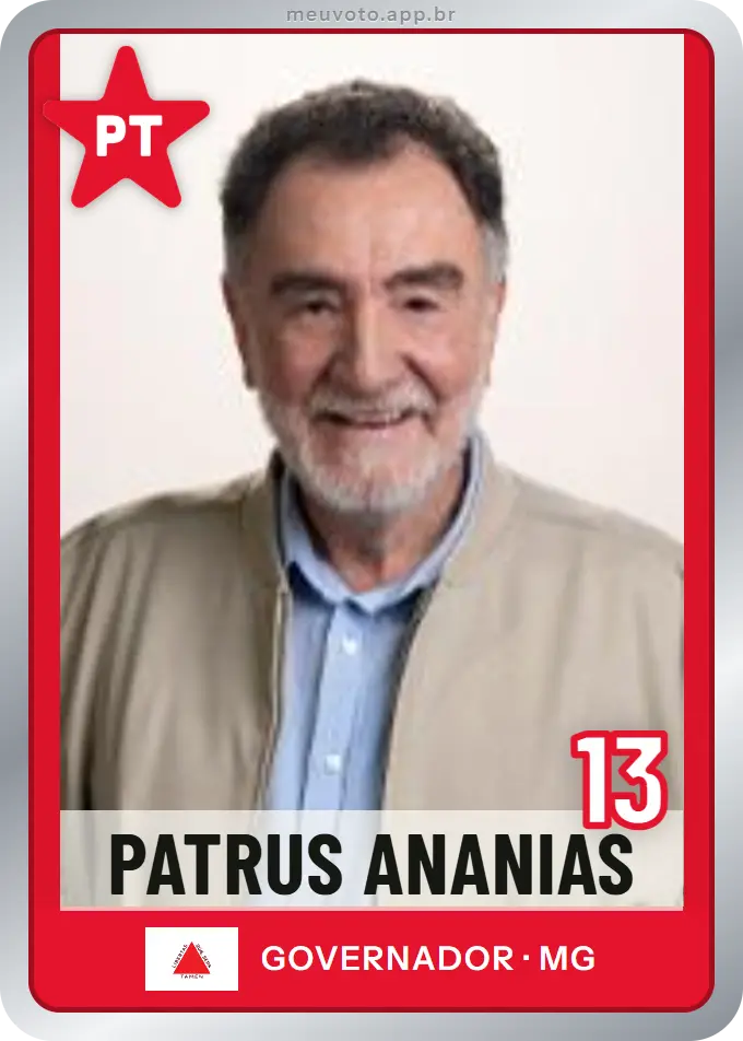 Carta de Patrus Ananias, número 13, PT
