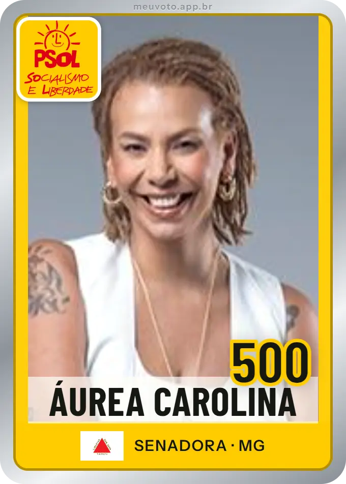 Carta de Áurea Carolina, número 500, PSOL