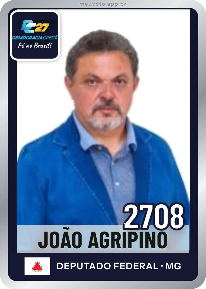 Carta de João Agripino, número 2708, DC