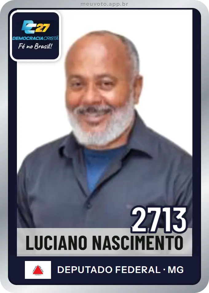 Carta de Luciano Nascimento, número 2713, DC