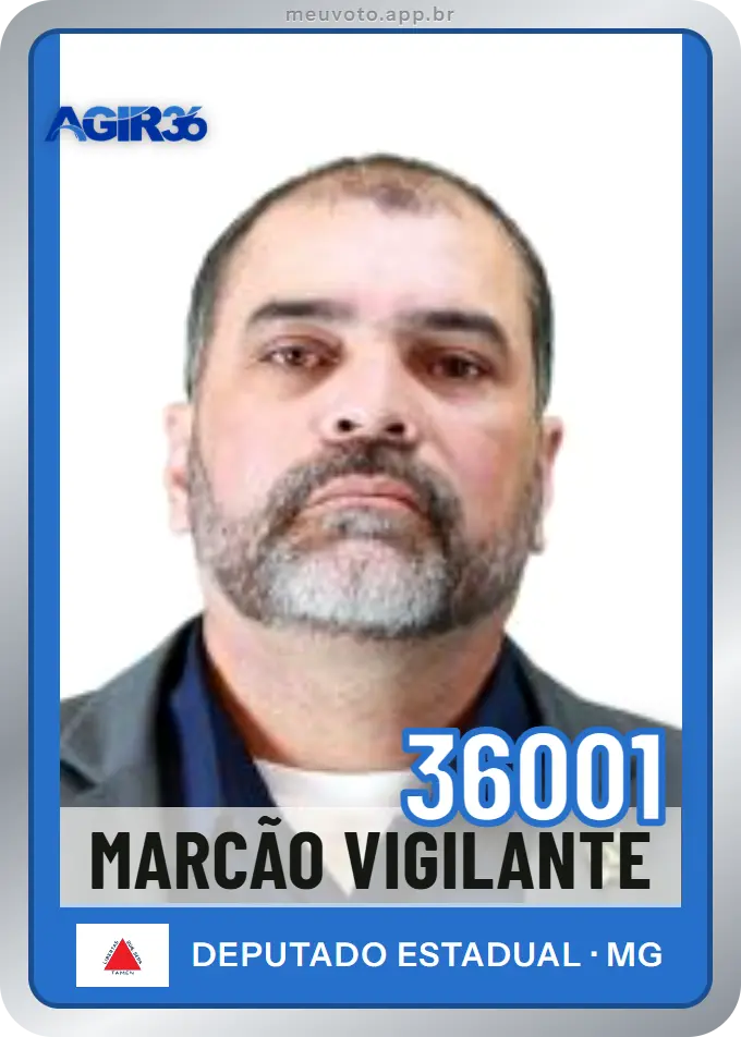 Carta de Marcão Vigilante, número 36001, Agir
