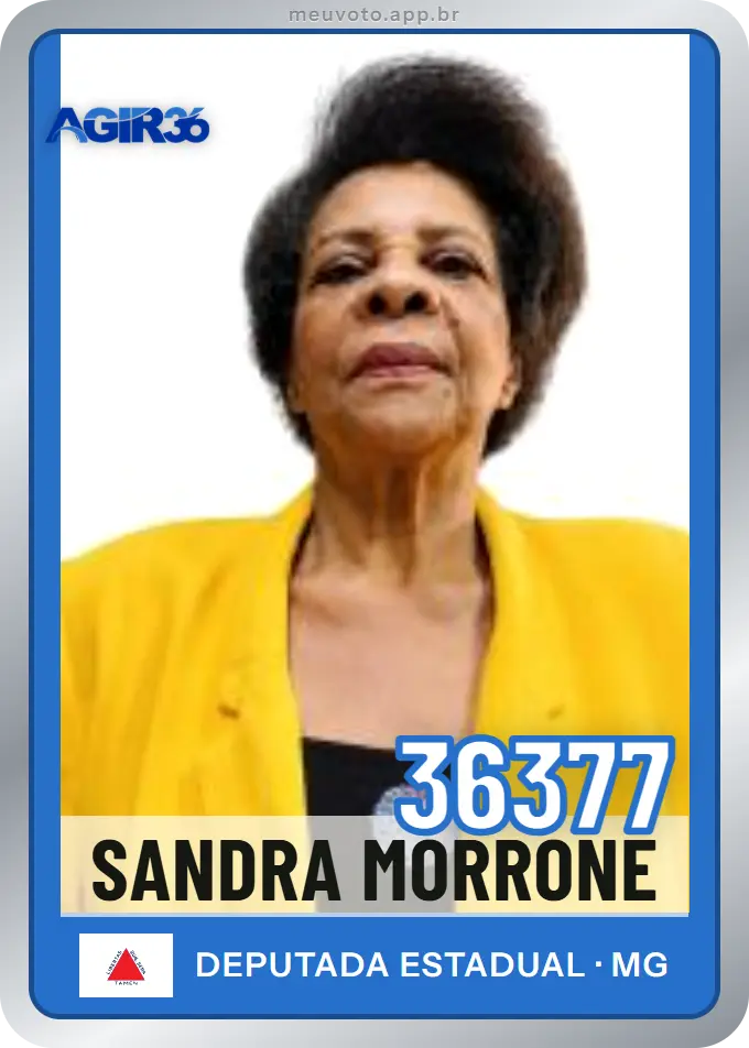 Carta de Sandra Morrone, número 36377, Agir