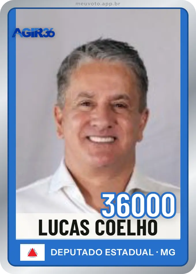 Carta de Lucas Coelho, número 36000, Agir