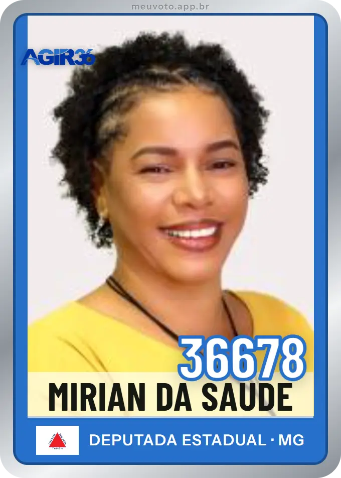 Carta de Mirian da Saúde, número 36678, Agir