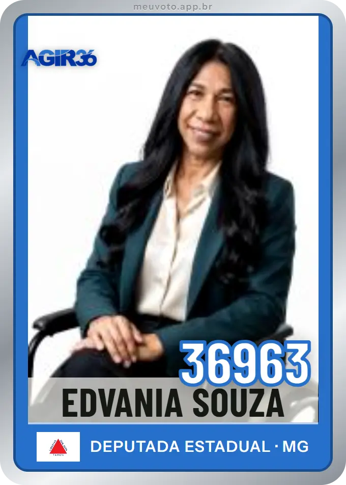 Carta de Edvania Souza, número 36963, Agir