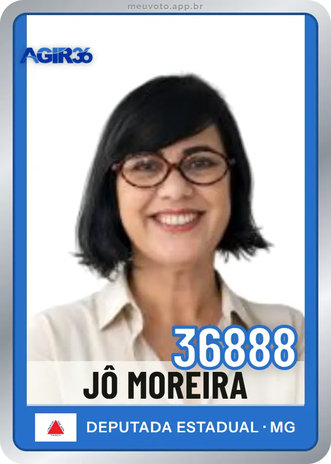 Carta de Jô Moreira, número 36888, Agir