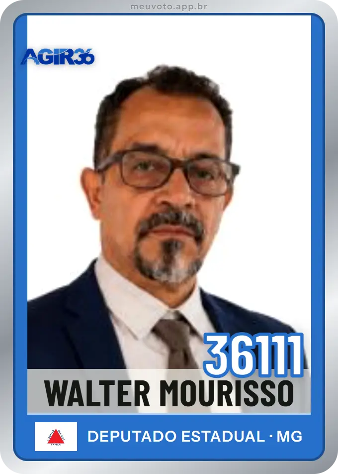 Carta de Walter Mourisso, número 36111, Agir